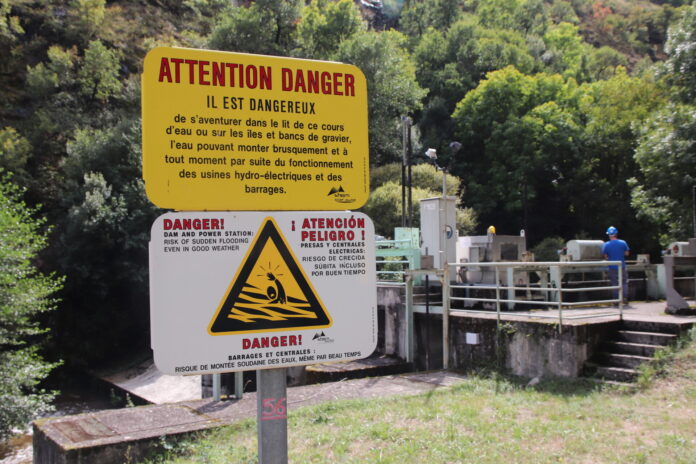 ouverture de la peche : attention aux risques à l'aval des ouvrages hydroélectriques