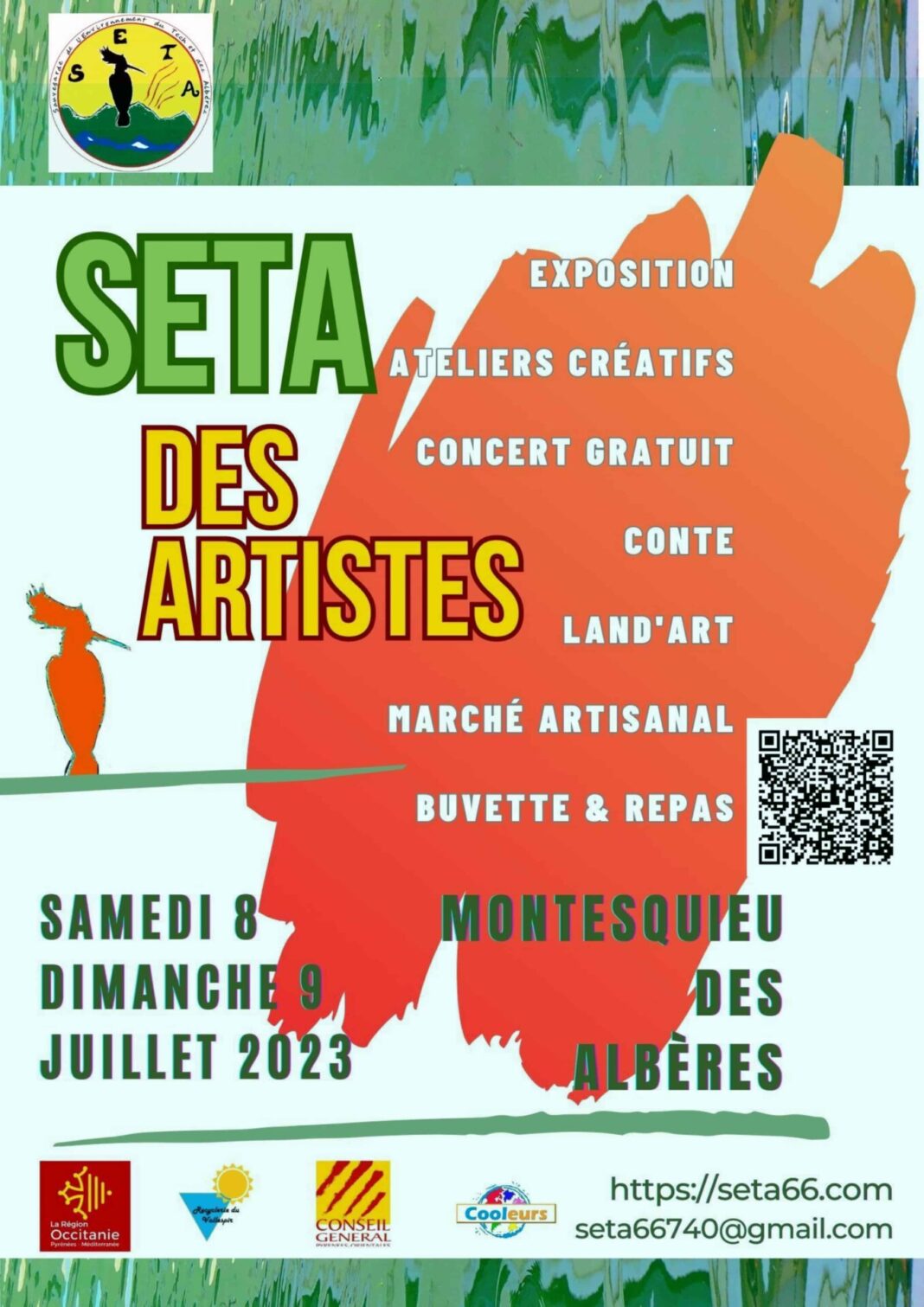 AFFICHE SETA DES ARTISTES