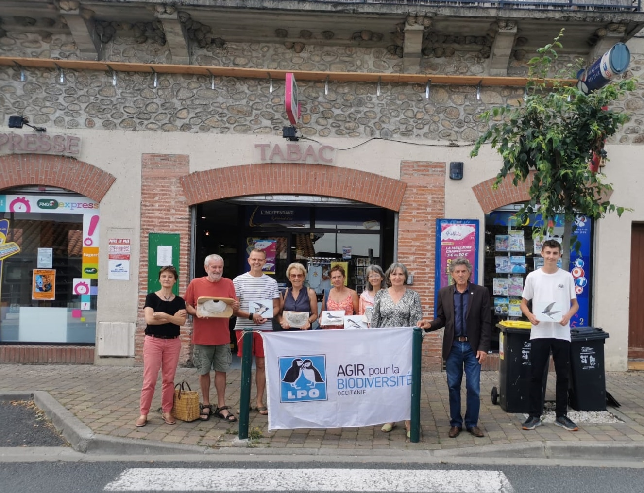 Campagne de comptage des Hirondelles de fenêtre 2023 à Saint Gènis des Fontaines