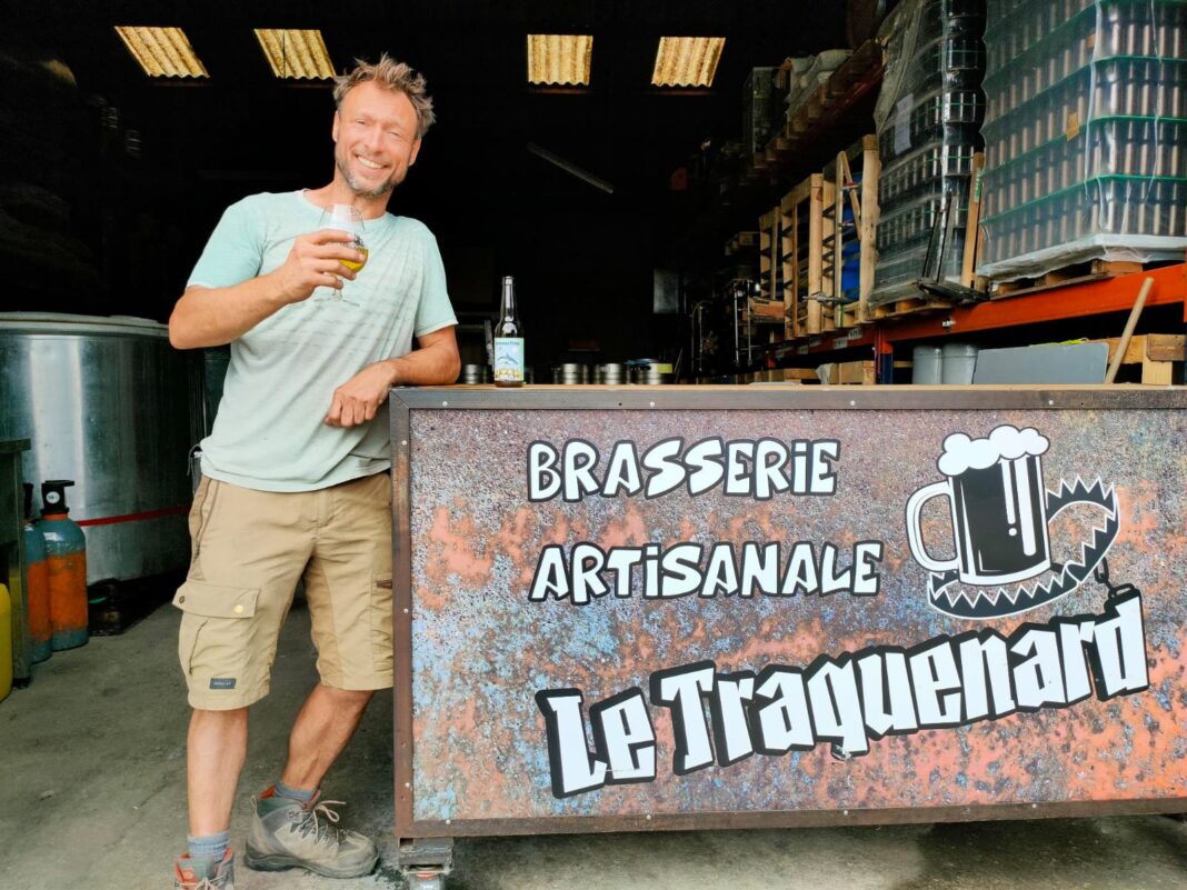 Mathieu Renard Brasserie Le Traquenard Inauguration nouveau local Brasserie Le Traquenard à Céret