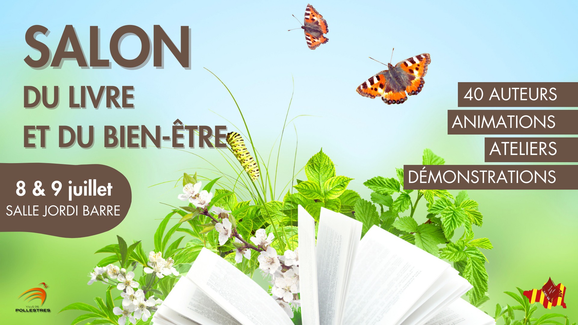 Des livres et du bien-être à Pollestres
