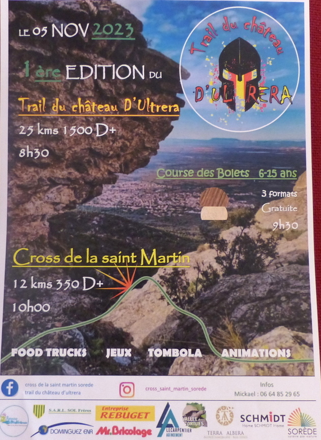 Présentation et préparation du Cross de la Saint Martin à Sorède