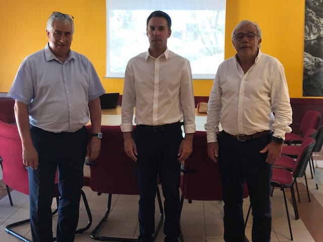 Visite de M. le Préfet et M. Le Sous-Préfet à Sorède
