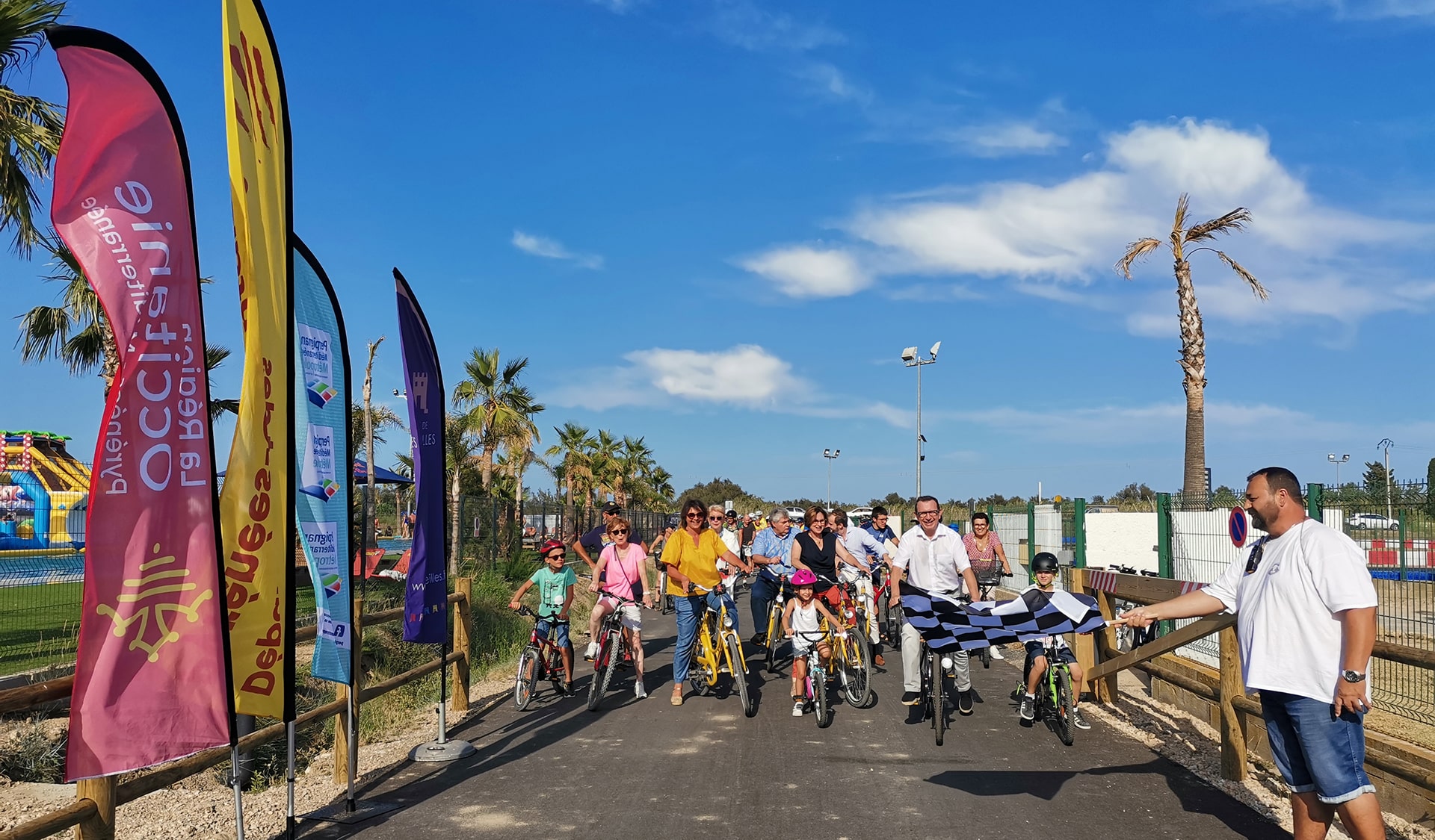 Inauguration de la piste cyclable - Torreilles
