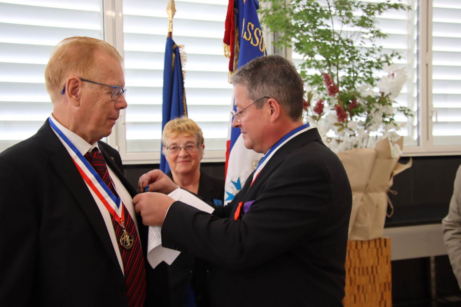 Remise de l’Ordre National du Mérite décernée à Monsieur Claude Lambert à Perpignan
