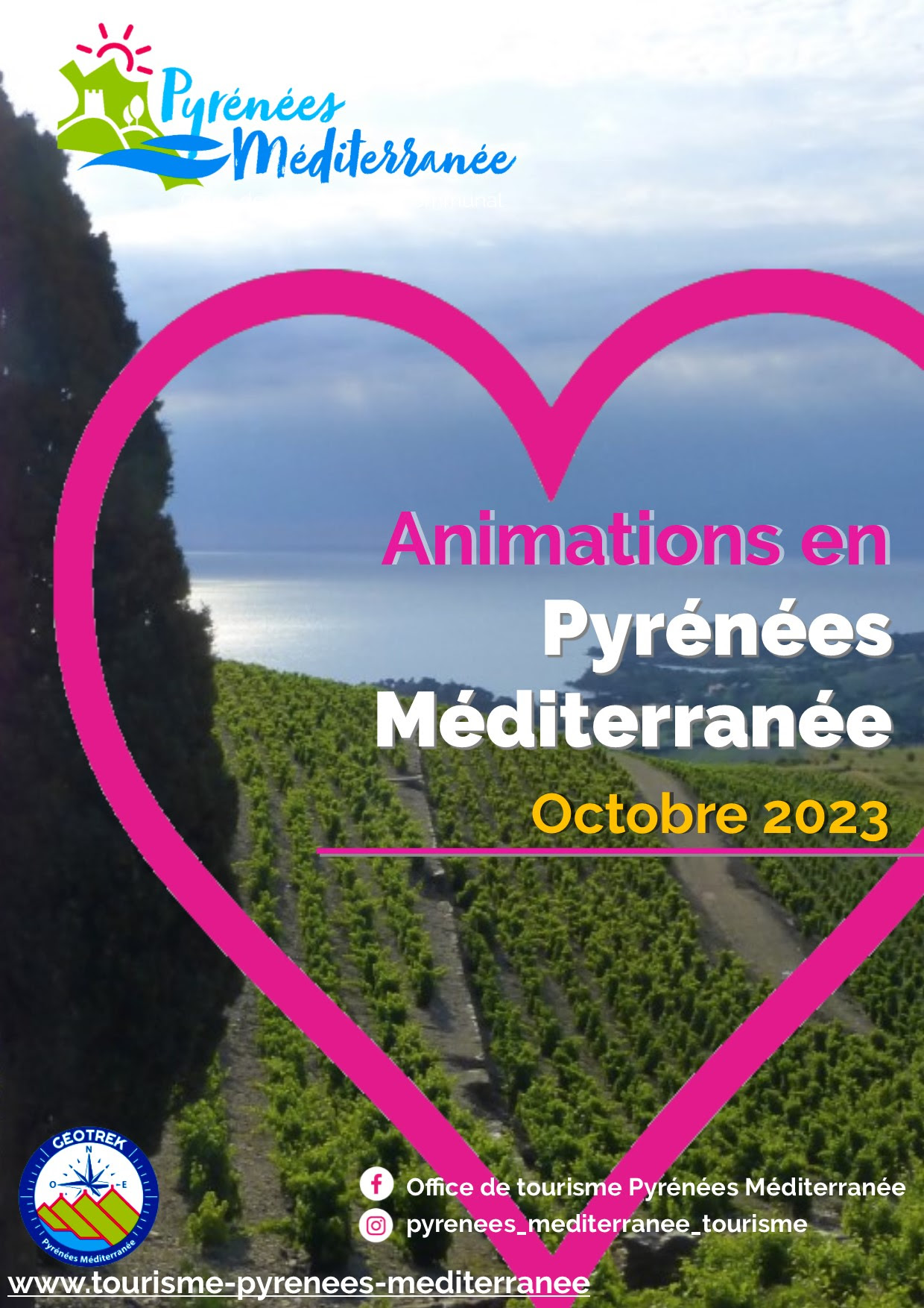 Le programme des animations d’Octobre 2023 en Pyrénées Méditerranée