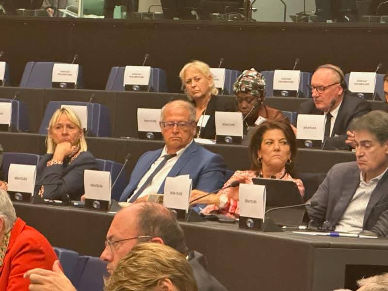 Le sénateur Jean Sol au Parlement Européen à Strasbourg