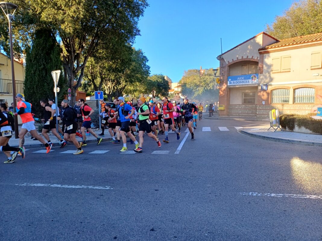 Départ du trail