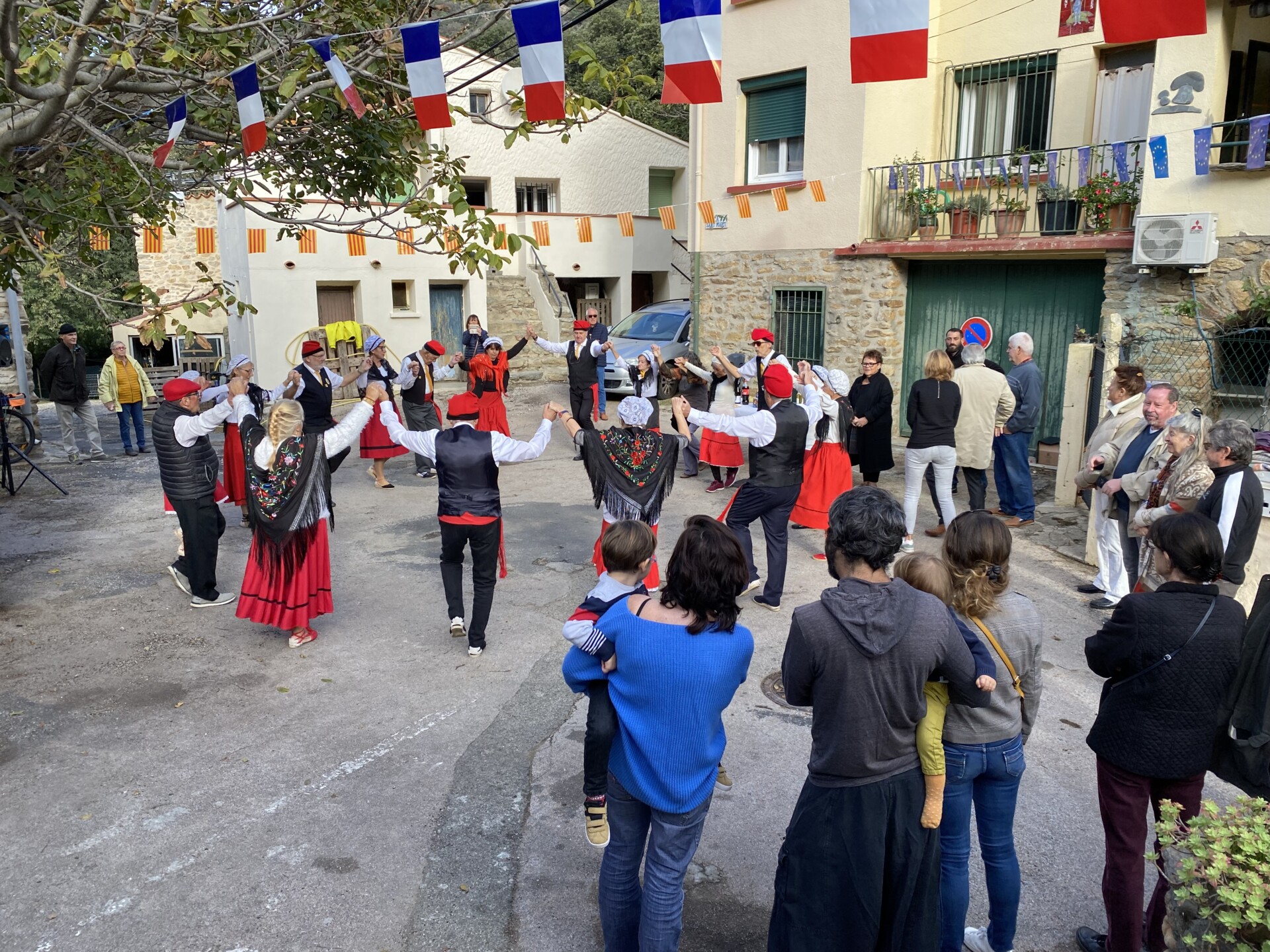 Traditionnelle messe dans la chapelle Saint-Martin pour le 11 novembre 2023.