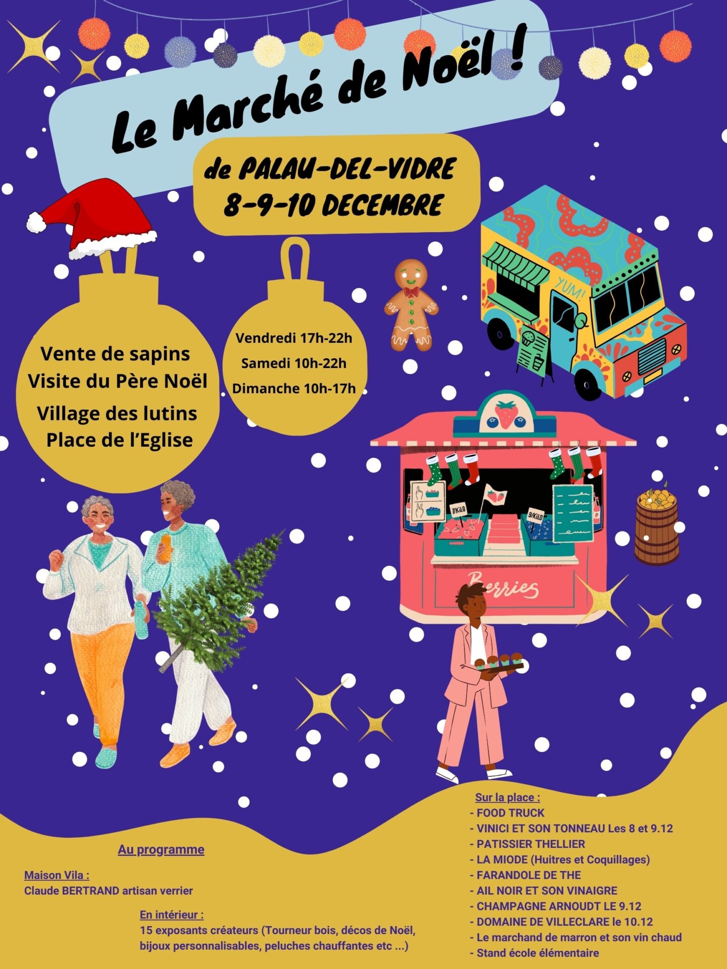 Le marché de Noël prochainement à Palau del Vidre
