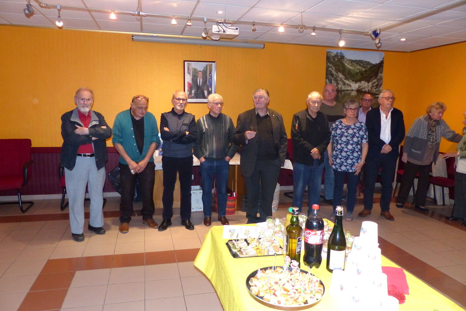 Pot de l’amitié de fin d’année de l’Association ACPG – CATM de Sorède