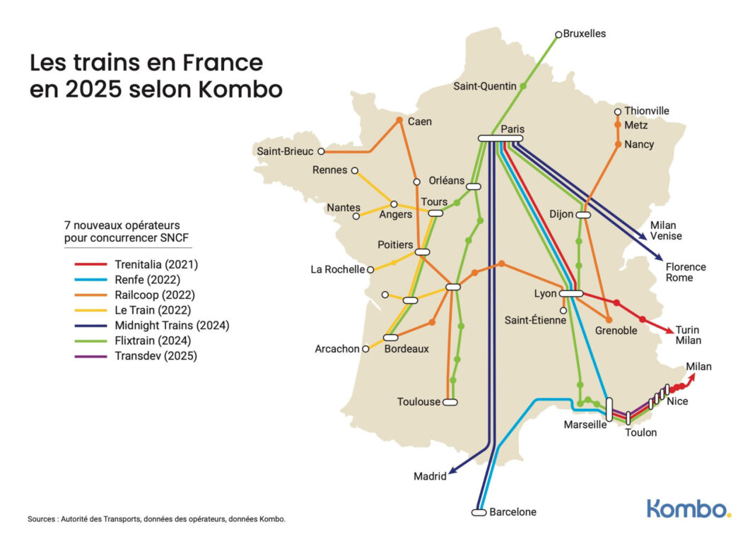 La guerre du rail : la Renfe arrive sur l'axe Paris-Lyon-Marseille La guerre du rail : la Renfe arrive sur l'axe Paris-Lyon-Marseille