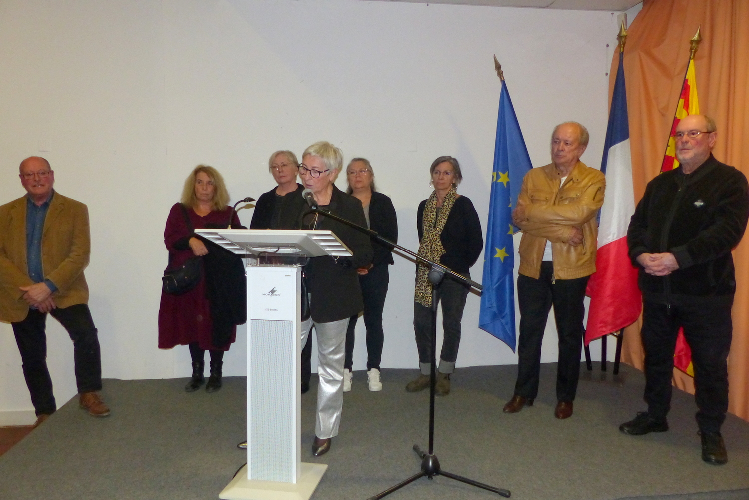Vœux de la nouvelle année de Mme le maire Huguette Pons à Montesquieu des Albères