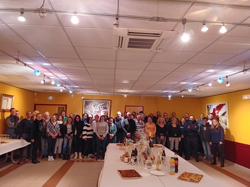 Cérémonie des vœux au personnel communal à Sorède ce mardi 9 janvier 2024