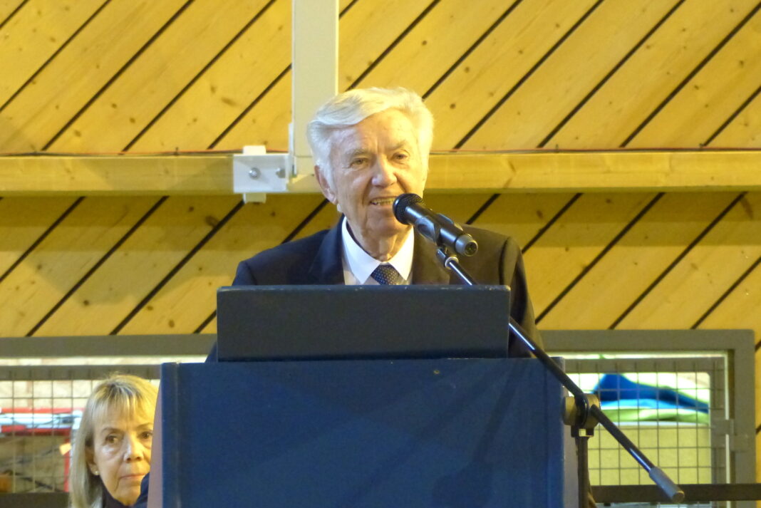 Prise de parole du maire Christian Nauté