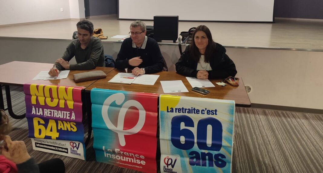 Sanchis Daspe Cullell Saillagouse communique La France Insoumise intitulé