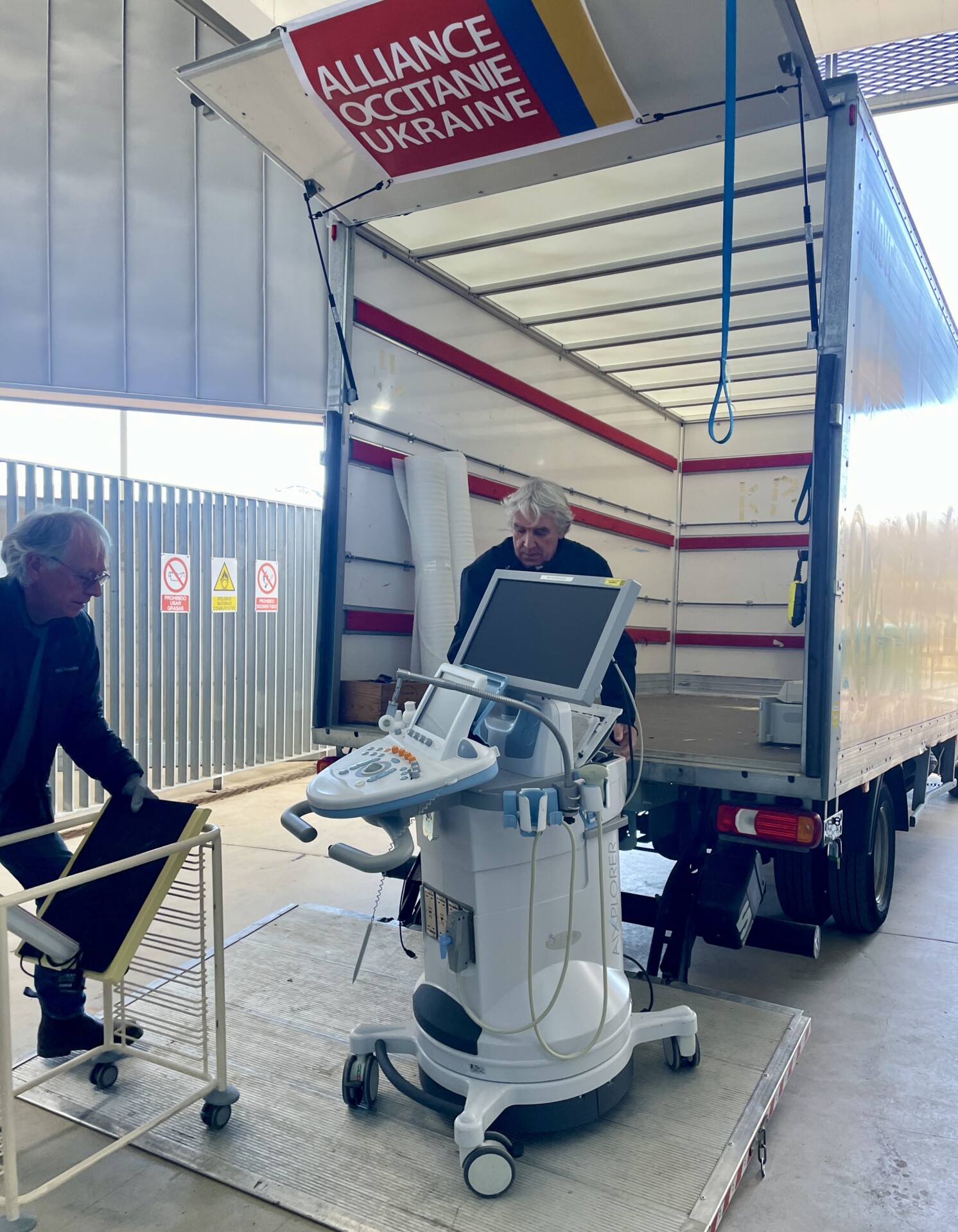 Le GECT Hôpital de Cerdagne fait un don de matériel médical à l’Association ‘Alliance Occitanie Ukraine’