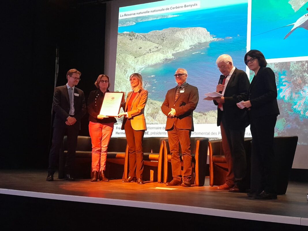 renouvellement du prestigieux label international, décerné par l’Union Internationale pour la Conservation de la Nature « Liste verte des aires protégées et conservées » pour la Réserve Marine Cerbère-Banyuls, gérée par le Département des Pyrénées-Orientales renouvellement du prestigieux label international, décerné par l’Union Internationale pour la Conservation de la Nature « Liste verte des aires protégées et conservées » pour la Réserve Marine Cerbère-Banyuls, gérée par le Département des Pyrénées-Orientales