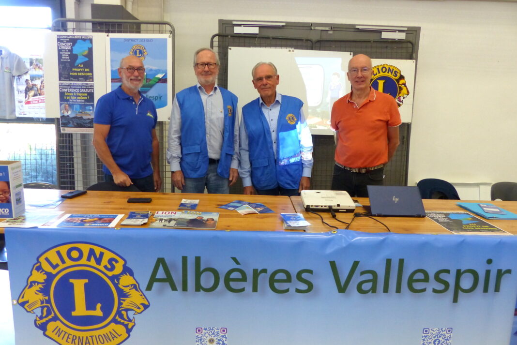 Le Club Albères Vallespir présent au forum des associations de Sorède