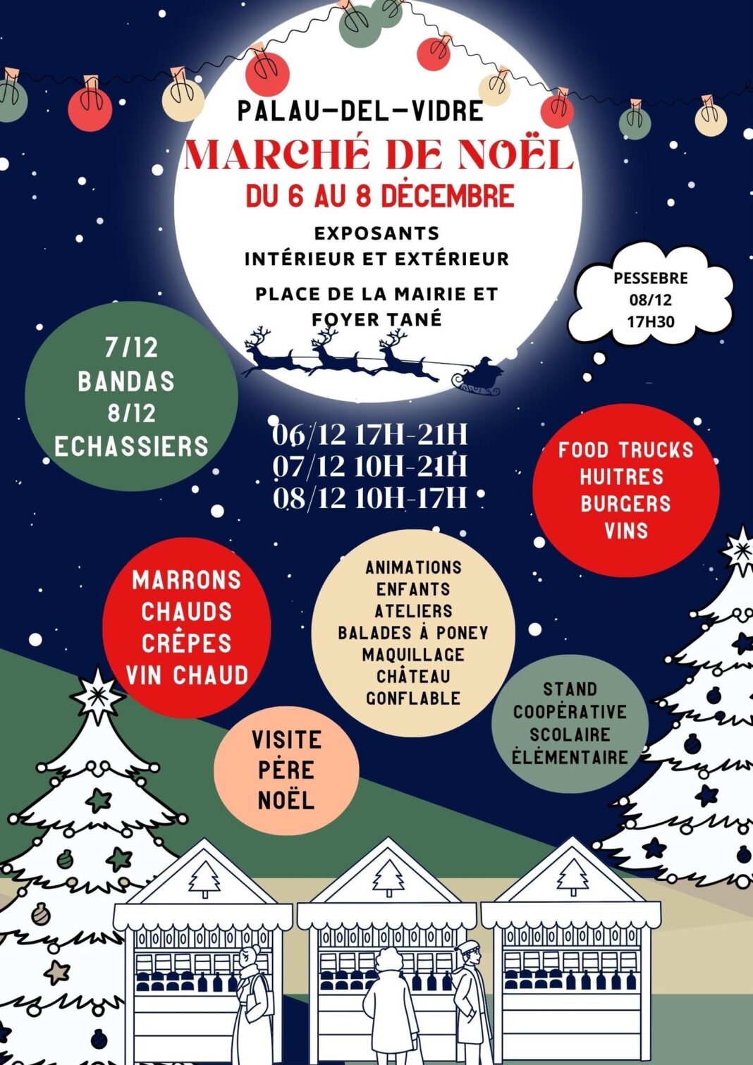 Programme 3 jours de fête Noël