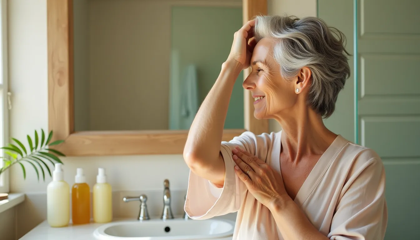 J’ai testé 3 soins capillaires pour cheveux matures pendant 30 jours : voici mes résultats après 60 ans