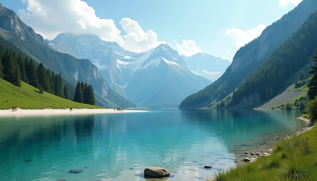 Le lac Gubinelli se transforme : nouvelle plage et activités au pied des Pyrénées dès l’été 2025