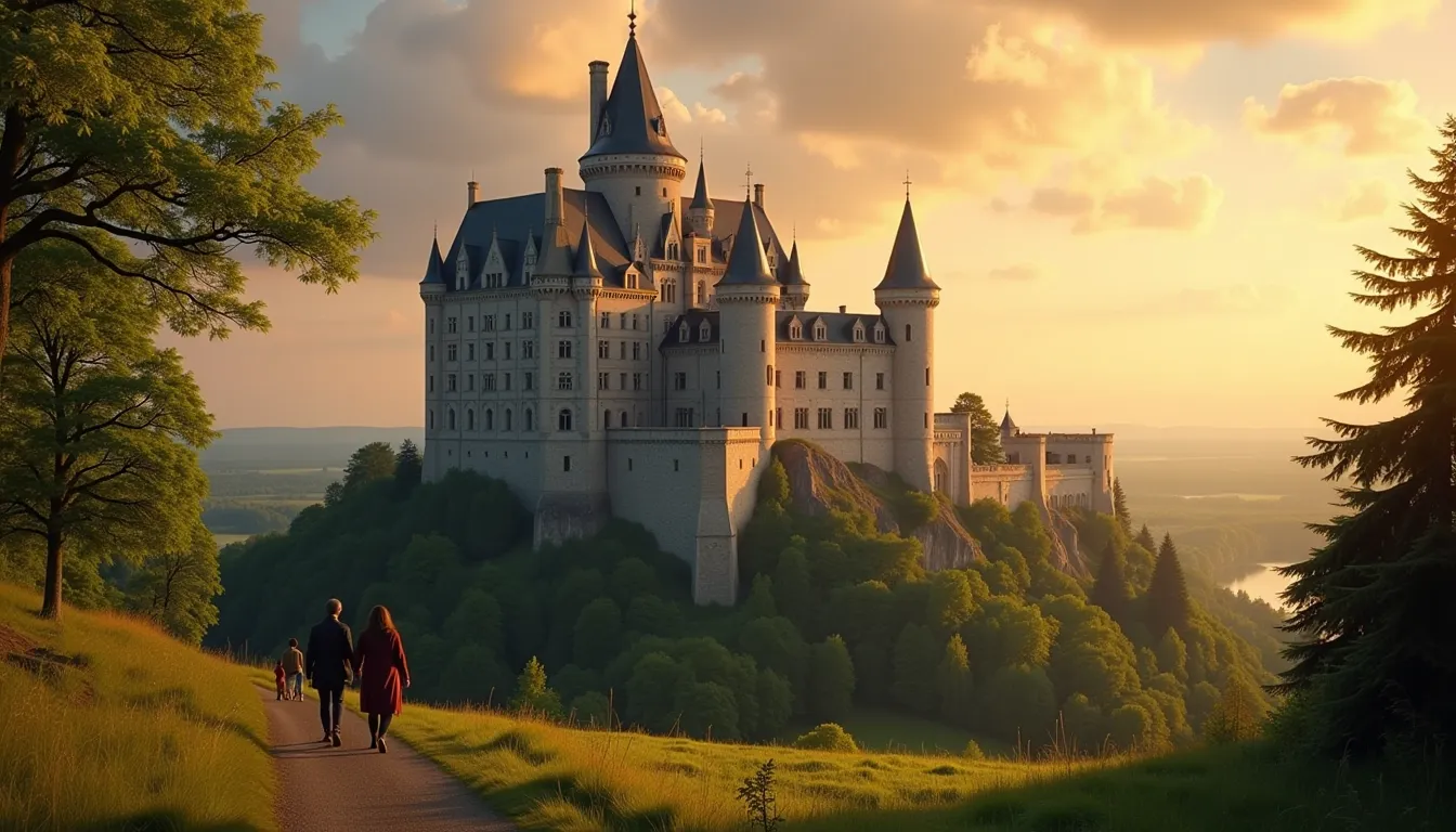 Le château de Pierrefonds : 6 siècles d’histoire et 162 000 visiteurs en 2023 dans cette forteresse de conte de fées