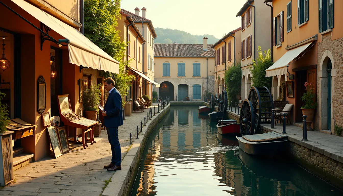Cette ville provençale aux 300 antiquaires où l’histoire coule au fil des canaux depuis 900 ans