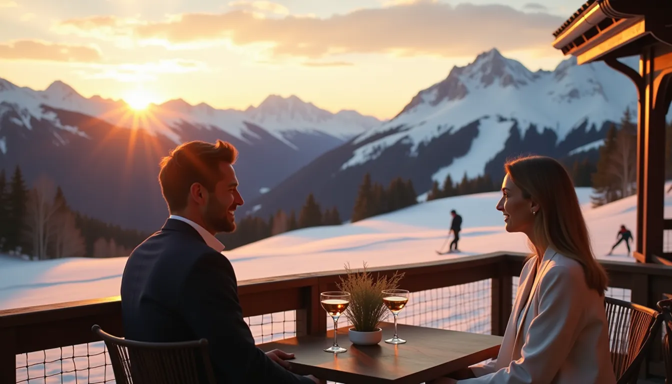 Cette station alpine entre 1100 et 2738 m où 5 villages allient ski, luxe et culture depuis 1946