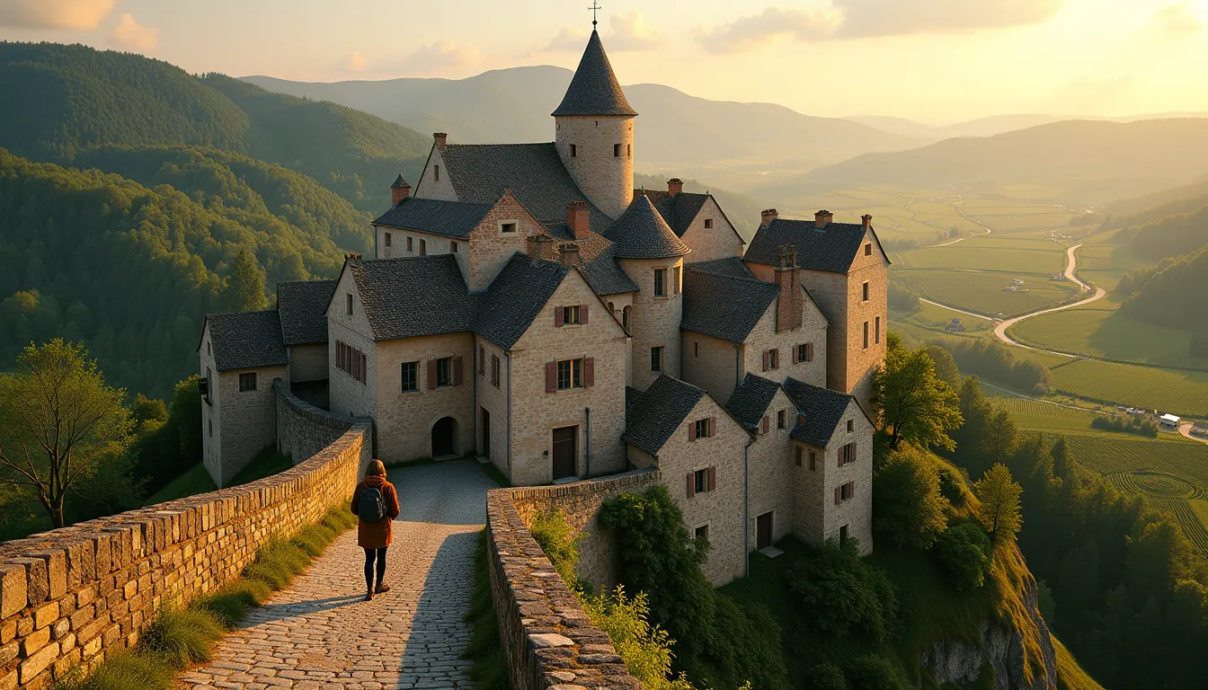 Ce village beaujolais de 694 habitants bâti sur du marbre blanc allie vestiges médiévaux et vignobles ondulants sur 11 km²