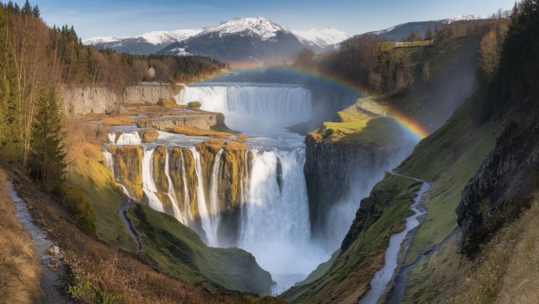 Ce phénomène naturel alpin qui crée des arcs-en-ciel à volonté Ce phénomène naturel alpin qui crée des arcs-en-ciel à volonté
