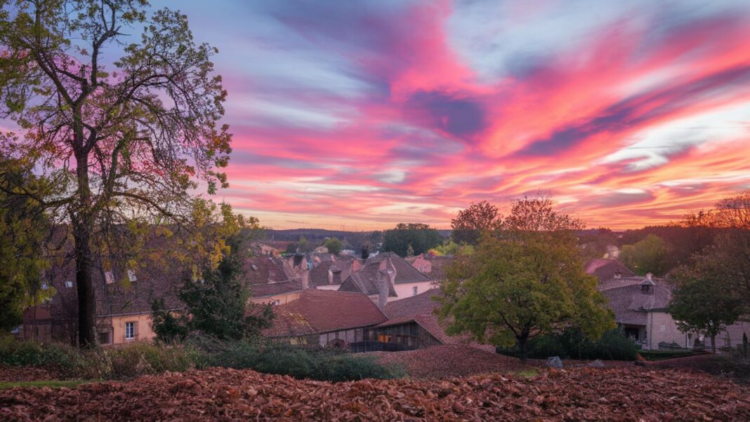 Ce village français offre un coucher de soleil unique au monde Ce village français offre un coucher de soleil unique au monde