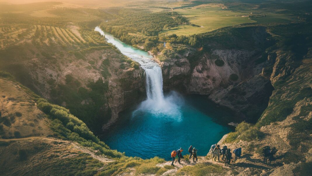 Cette île grecque cache une cascade de 30 m dans un canyon interdit Cette île grecque cache une cascade de 30 m dans un canyon interdit