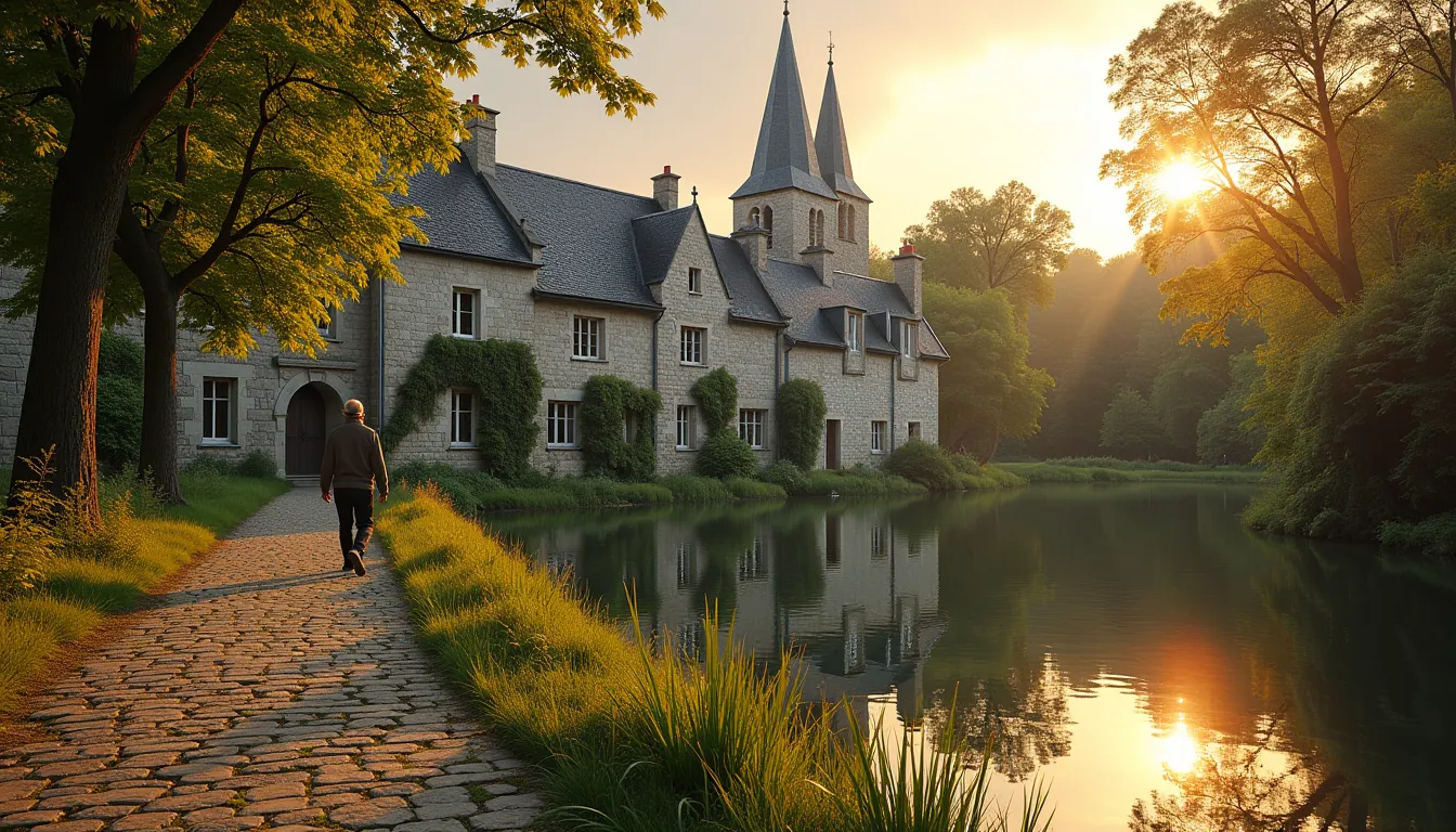 Cette petite cité bretonne aux 6 hectares d’étang raconte l’Argoat et l’Armor