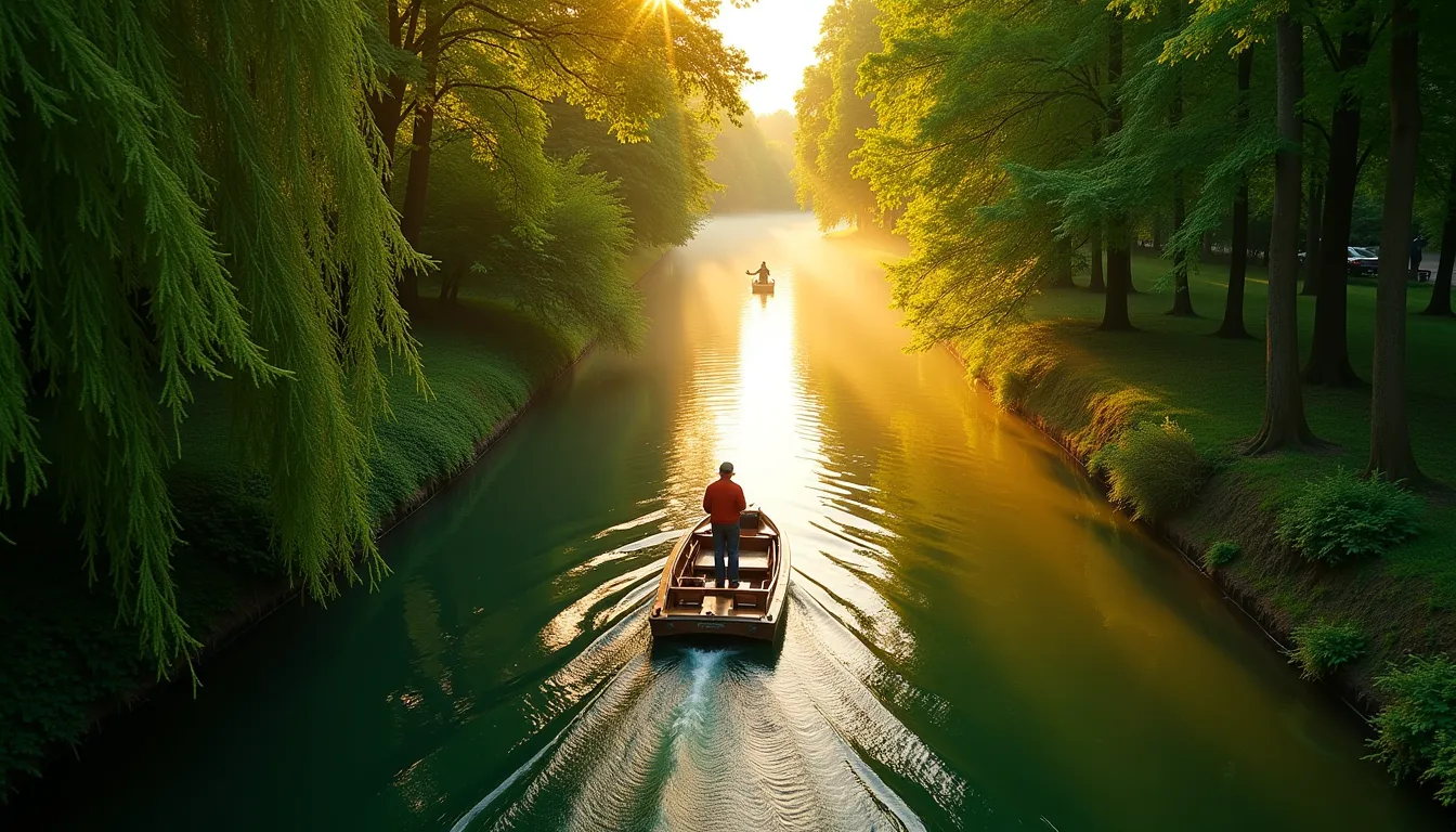 Ce labyrinthe aquatique surnommé la « Venise Verte » s’étend sur 8000 km de voies d’eau