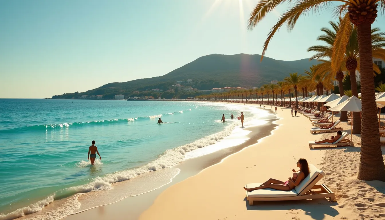 Cette plage mythique qui s’étire sur 4,5 km où Brigitte Bardot a lancé le mythe de Saint-Tropez