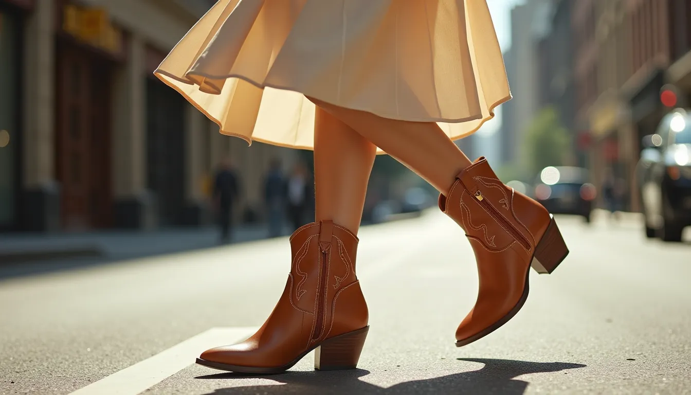 Les bottines western 2025 s’adaptent à 6 styles différents et prolongent votre confort de 3 heures