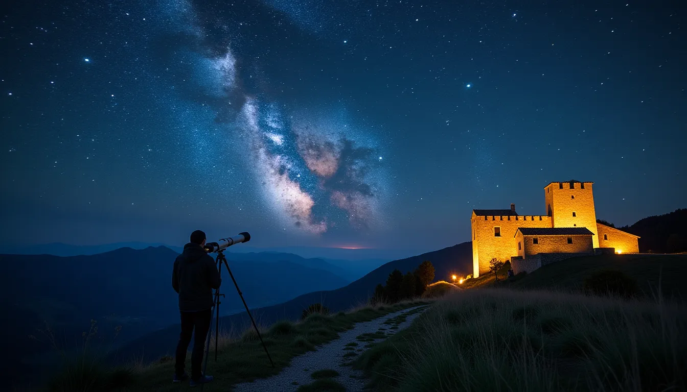 Ce village catalan de 147 habitants offre un ciel nocturne idéal pour l’observation des étoiles