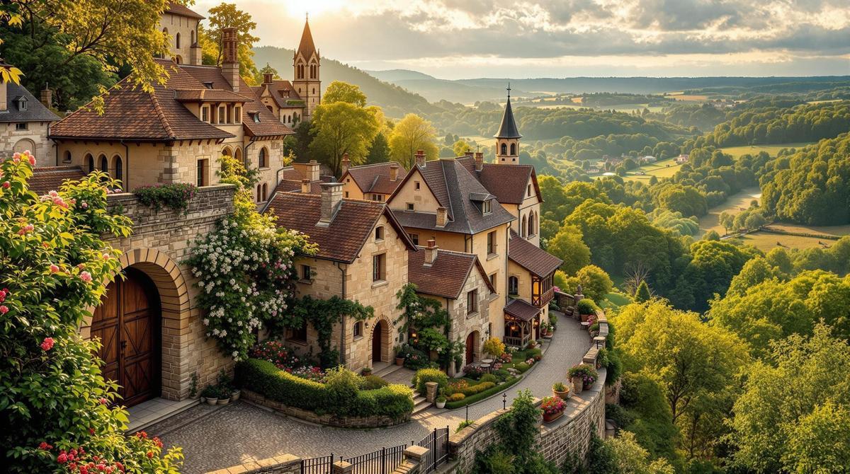 Ce petit village de 38 habitants surprend par son pressoir géant