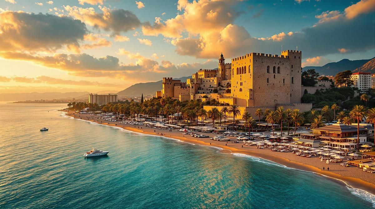 Cette ville catalane à 20 km de barcelone marie plage dorée, château médiéval et gastronomie étoilée