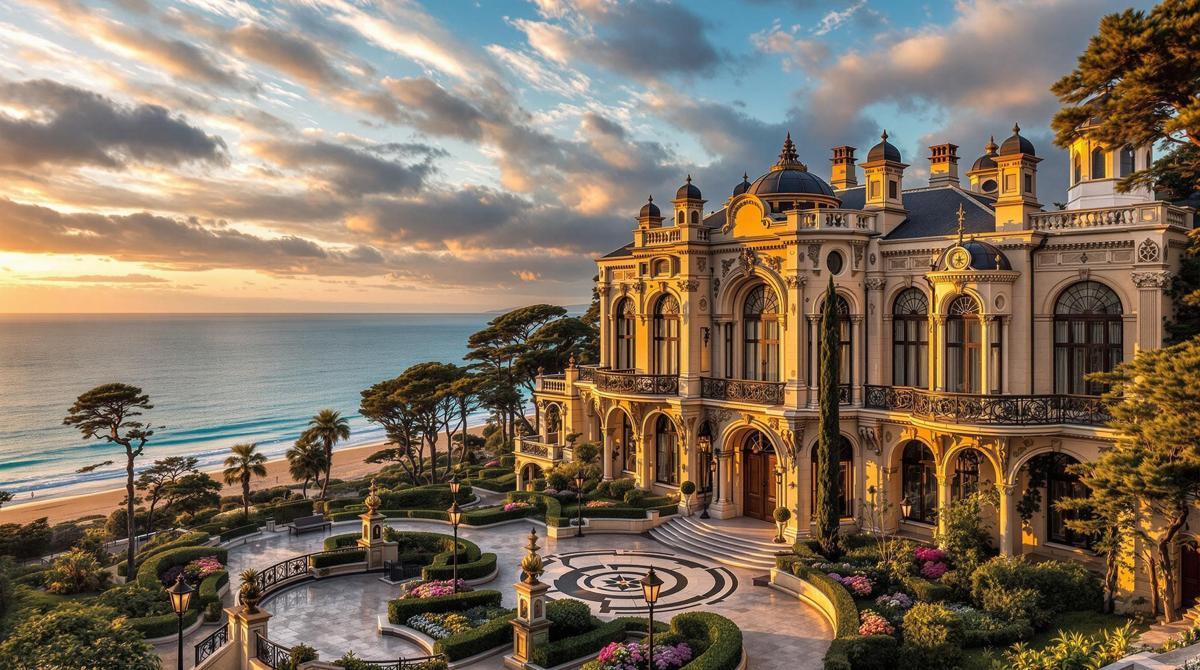 Ce territoire qui accueille 300 villas Belle Époque face à l’océan