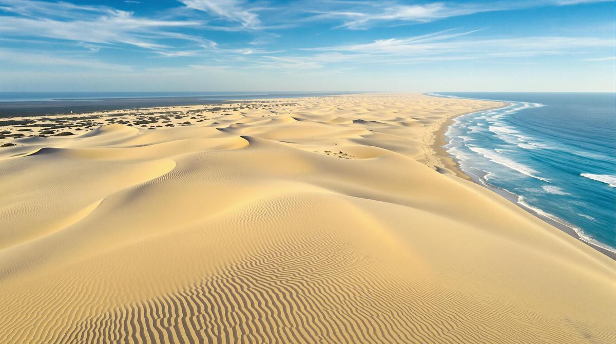Cette plage méditerranéenne de 10 km offre un désert de sable au cœur de la Camargue