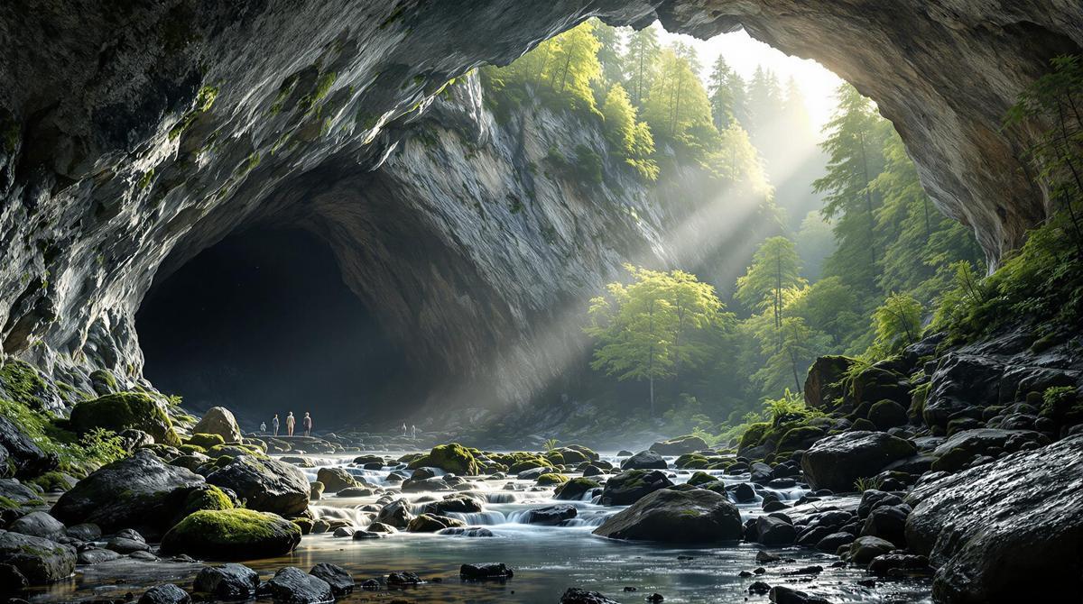 Cette grotte du Jura avec ses 7 860 mètres de galeries façonnées par l’eau