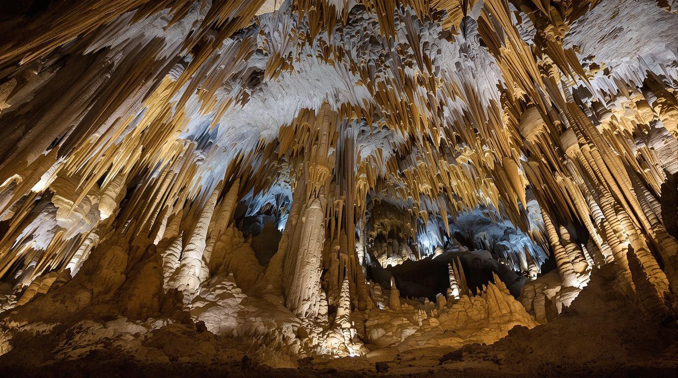 Le seul réseau de grottes au monde avec 676 km de galeries explorées