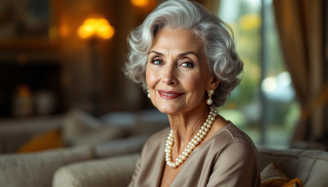 J’ai choisi mes bijoux sophistiqués après 70 ans pour sublimer mon style