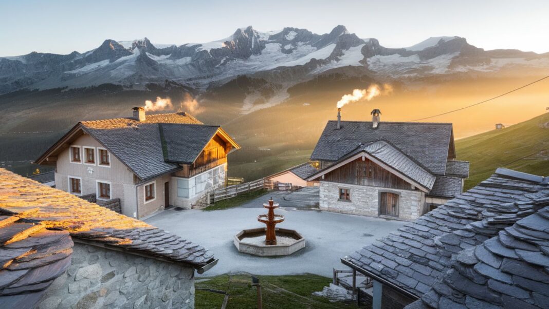 Ce village alpin est le seul en Europe où l'on habite au-dessus de 2000 mètres toute l'année