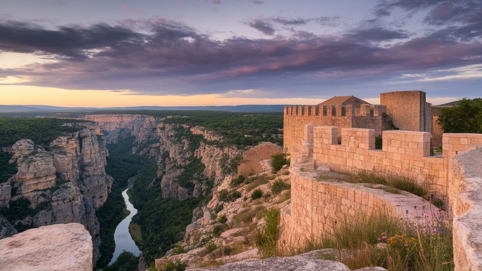 Ce village fortifié offre un panorama que même Game of Thrones n'a pas osé filmer