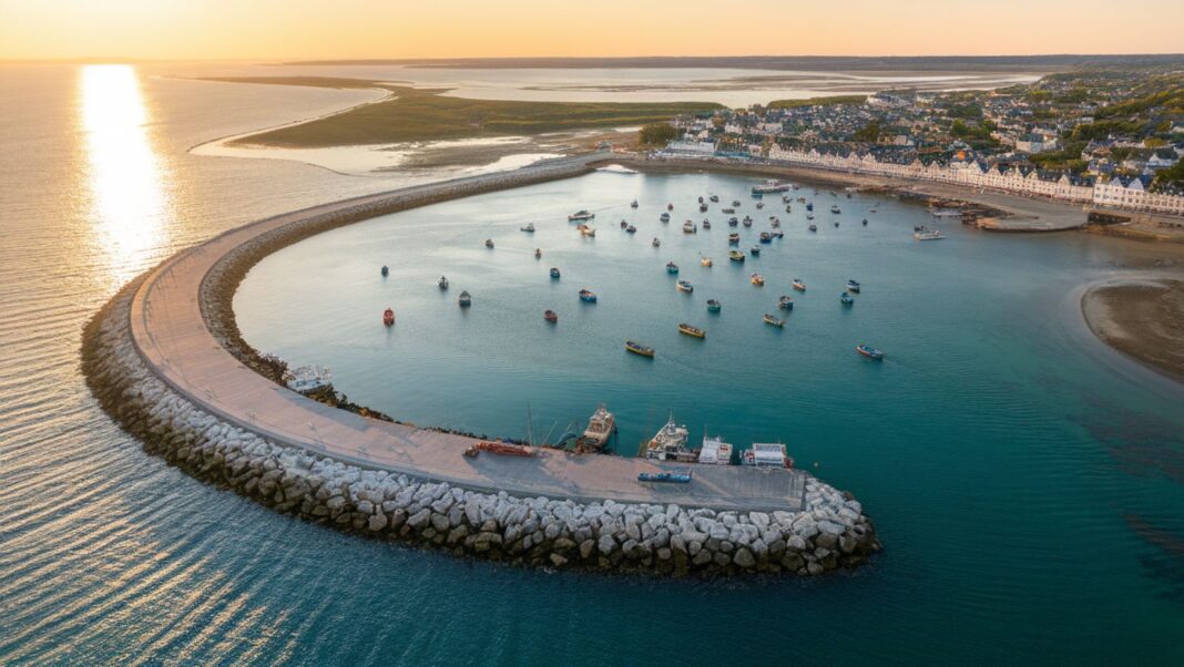 Le plus beau port de France est en forme de sourire (splendide) Le plus beau port de France est en forme de sourire (splendide)