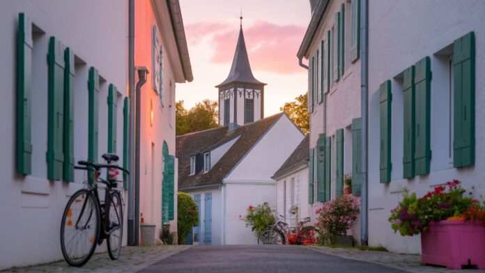 « On pourrait croire que ce village a été peint à la main » - la France en noir et blanc