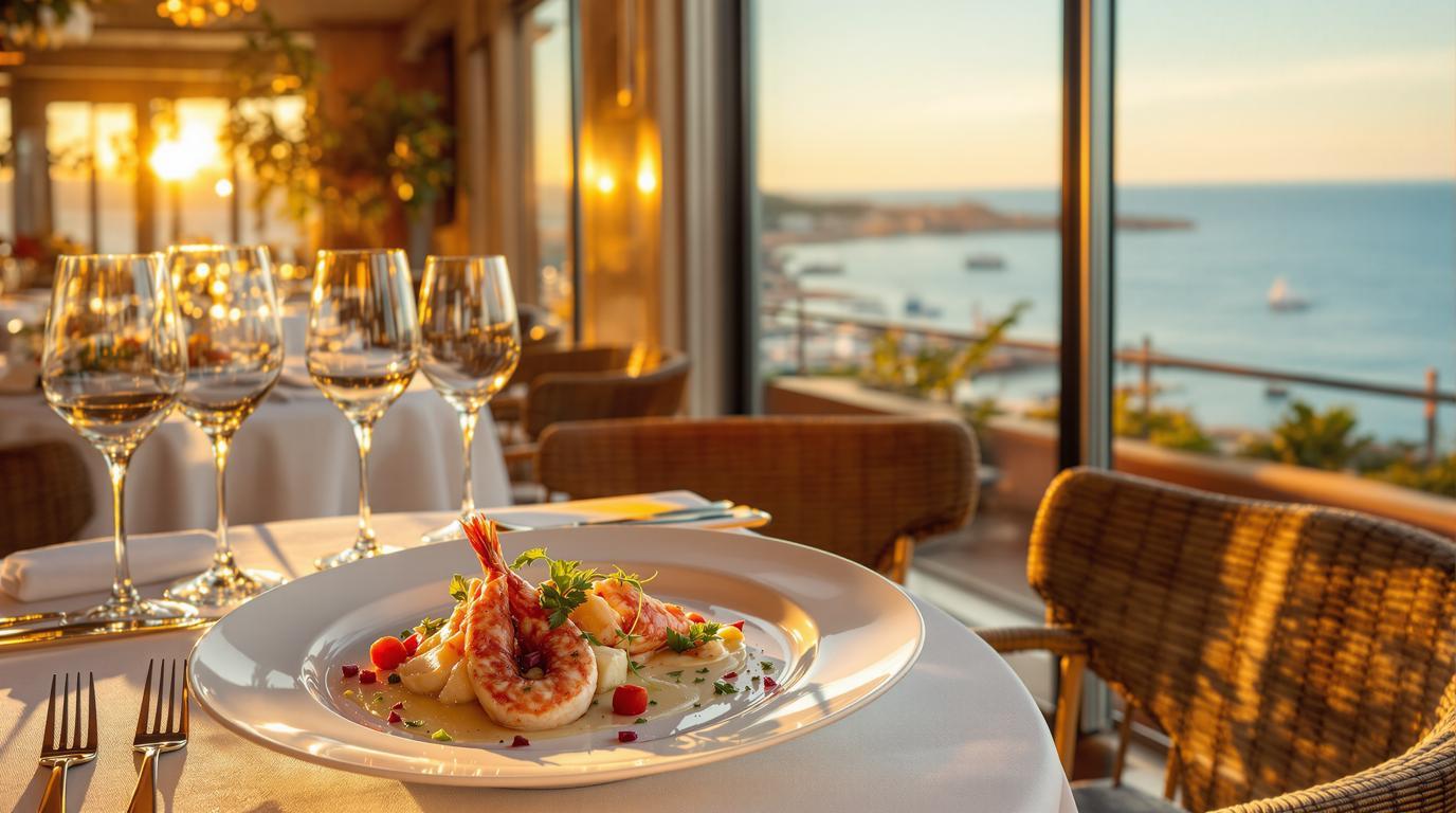 La seule ville de France avec 2 restaurants étoilés Michelin sur la Méditerranée